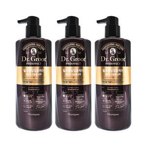 [홈쇼핑 최신상] 닥터그루트 탈모 집중 케어 샴푸 500ml 3개 힘없는 모발용