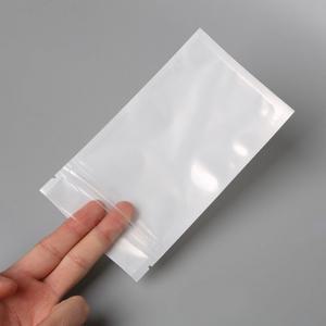 포장 진열용 반투명 화이트 지퍼백 10x18cm