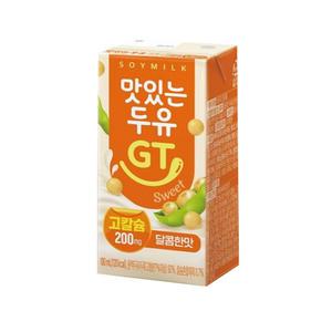 남양 맛있는두유 GT 고칼슘 달콤한맛 190mlX24개