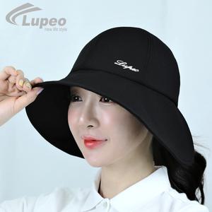 루페오 여성용 자수 와이드 챙넓은 와이어 자외선차단 골프 벙거지 버킷햇 등산 여행 캠핑 햇빛가리개 모자