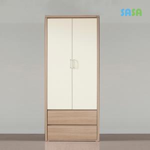 (E)데코라인 두툼 2단서랍형 옷장