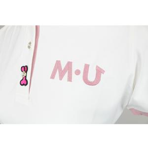 M U SPort 포트S MU 스포츠 801H2056 여성 반 폴로 셔츠 골프웨어 골프 아틀라스