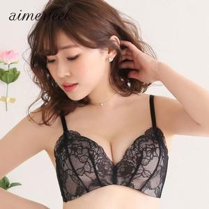 갤러리아 Lace 소프트 초모리 브라 170713(블랙X블랙_BL2)