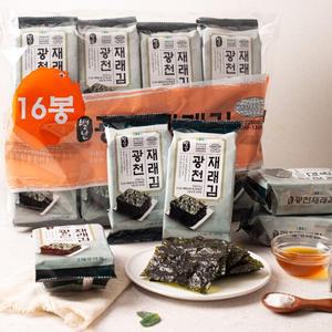 [광천재래김]50년전통 들기름 도시락김 4g 64봉