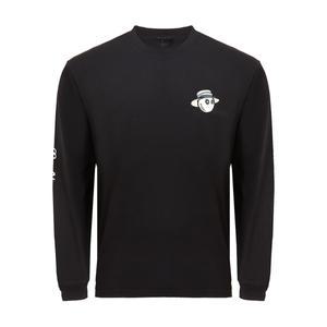 갤러리아 [Malbon Golf] 말본 남성 마리나 골프 긴팔티셔츠 블랙 M9170