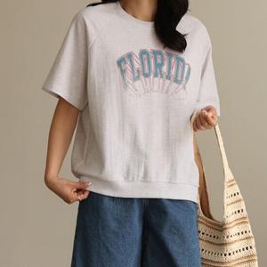 써니11 raglan 플로리다 반팔맨투맨