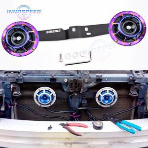 이노스피드 듀얼 경적 크락션 클락션 브래킷 2008 2014 스바루 WRX/STI 자동차