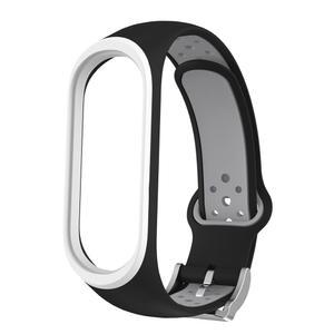 샤오미 호환 MI BAND 5 4 3 용 스트랩 XIOMI BAND3 MIBAND BAND4 실리콘 핑크 교체 손목 밴드 팔찌 시계