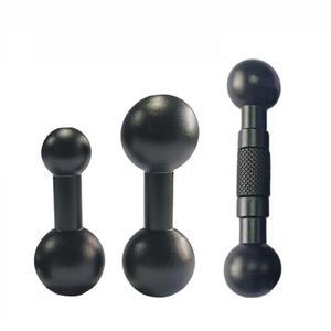 알루미늄 합금 더블 볼 헤드 15mm/17mm ~ 20mm/25mm 연결로드 오토바이 카메라 브래킷 변환 액세서리