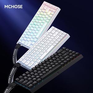 MCHOSE Ace68 8K 게임용 기계식 키보드, 자기 스위치, 0.01mm RT 정확도, 스캔 RGB, 관세