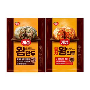 동원 개성 왕만두 2.1kg, 1개 + 김치왕만두 2.1kg, 1개