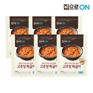 집으로ON 고추장짜글이 400g x 6개