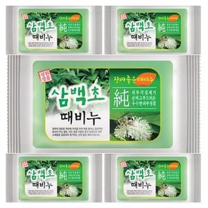 성원 삼백초내추럴 때비누 5개 목욕비누 세수비누 미용비누