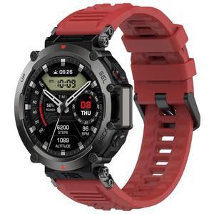 Xiaomi Huami Amazfit T-rex 울트라 교체 용 실리콘 스트랩 팔찌 Amazfit T Rex Ultra A2142 Correa 용 스