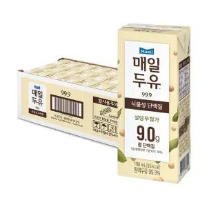 매일두유 99.9 식물성 단백질 설탕무첨가 190ml 24팩 1박스