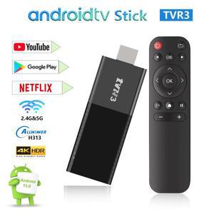 TVR3 무선 HDMI 스틱 안드로이드 15 2.4G&5G 듀얼 Wi-Fi Allwinner H313  코어 스마트 Fire