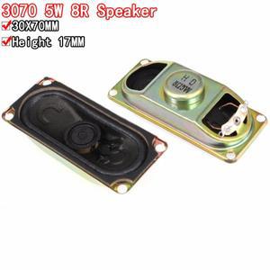2 개/몫 5W 8R 경적 스피커 LCD 모니터/TV 3070 시끄러운 스피커 8 옴 5 와트 3070MM 두께 17MM 확성기 Diy