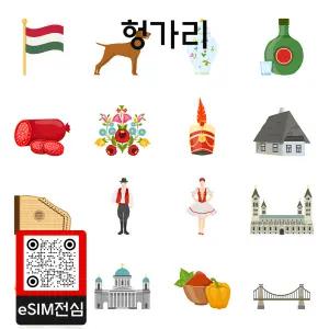 헝가리 eSIM 여행 데이터 이심 20GB 30일