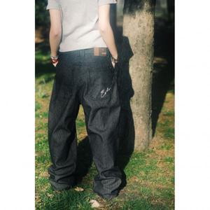 매장정품 ERTR Stripe Denim Pants Black P00000GW 111202