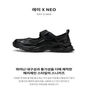 [모다아울렛][에스키즈][EXR] 키즈 메리제인슈즈 RAY X NEO (BD5KD2RAN1-BBK)_CA