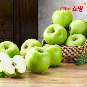 [우체국쇼핑] 25년 햇사과 아오리 2kg 가정용 풋사과/ 2박스 구입시 4.5kg발송