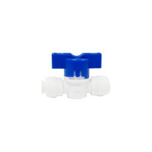 정수기피팅 볼밸브 6.3mm(1/4) ahuc-0404st