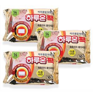 [하루온] 핫팩 30매/붙이는 핫팩 하루온팩 찜질팩
