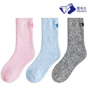 에어워크 남여공용 백스타 극세사 수면양말 1족