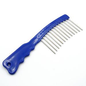 고급미용쇠빗살 철도끼빗 파마머리손질 웨이브살리는머리빗 헤어브러쉬 긴머리 가발피스정돈 모발볼륨드라이 미용실