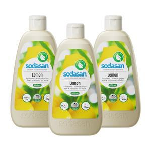 [소다산] 주방세제 레몬 500ml 3개