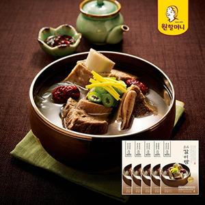 [원할머니]원할머니 명품갈비탕 600g 5팩