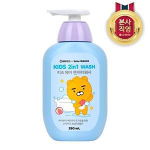 [LG생활건강]카카오 키즈 2in1워시 라이언(390ml)