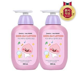 [LG생활건강]카카오 키즈 바디로션 어피치(390ml) 2개