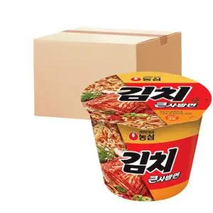 농심 김치 큰사발면 112g 16개 / 컵라면