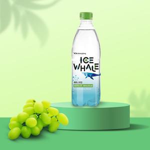 [본사직영] 광동 아이스웨일 샤인머스캣 500ml 40입 (유/무라벨 랜덤발송) G