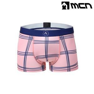 [MCN] 전자파완화 남성팬티 쿨링 드로즈 윈도페인핑크