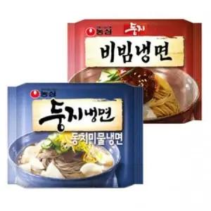 당일출고 농심 둥지 동치미 물냉면 161gx16봉지