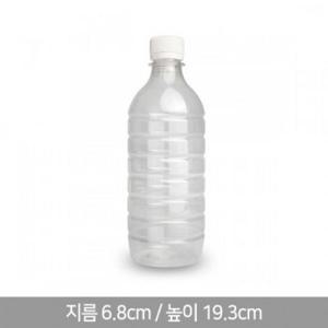 생수병 식혜용기 음료 PET용기 원형 500ml 270개 뚜껑포함
