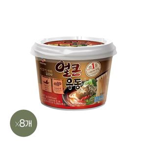 [CJ제일제당]CJ 얼큰우동 한그릇 221g x8개
