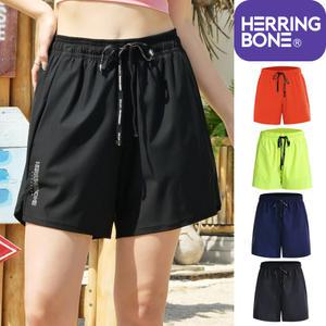 여성 래쉬가드 루즈핏 스윔팬츠 쿨링 반바지 비치웨어 하의 AD508W