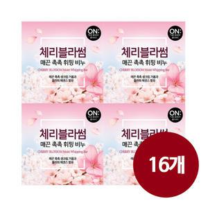 온더바디 체리블라썸 휘핑 비누 90g x 16개