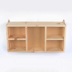 아트박스 디자인엔씨 원목5칸2단직사각C선반 WF447 디자인엔씨