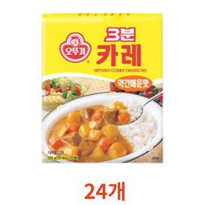 오뚜기 3분카레 약간 매운맛 200gx24개