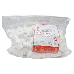 수성 코튼볼 3호 450g 1봉 필터형 탈지면