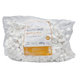 수성 코튼볼 2호 450g 1봉 필터형 탈지면