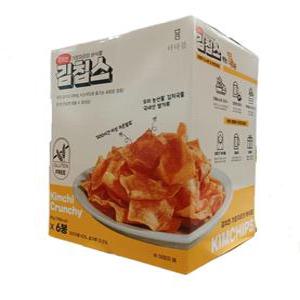 더다믐 김칩스 240g (40g x 6봉) 김치부각 코스트코