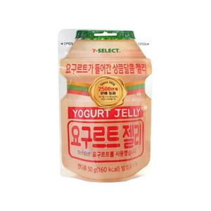 [기타]세븐일레븐 요구르트젤리 디저트간식 50g x 4개