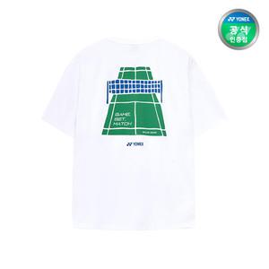 요넥스 배드민턴 오버핏 캐주얼 반팔 티셔츠 251TS042U