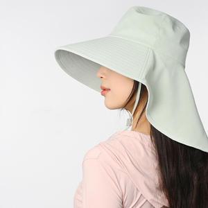 여성 선쉐이드 챙 백 물놀이 모자 여름 자외선 차단 등산 햇빛가리개