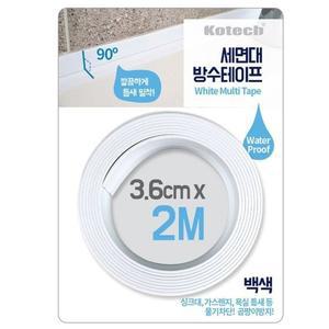 방수 x 36mm 세면대 테이프 코텍 2M 북유럽 방수테이 (WFH16HV)